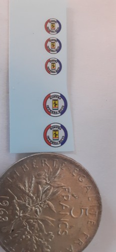 Decalcomanie decals 43 - decalcomanie, 1/43