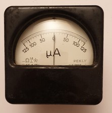 Galvanomètre PEKLY +/- 125µA