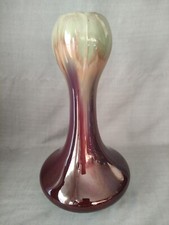 VASE ART NOUVEAU EN CERAMIQUE NUMEROTE ONNAING? H.31CM
