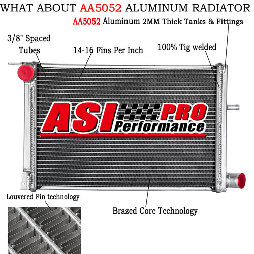 40mm noyau aluminium radiateur - 40mm,