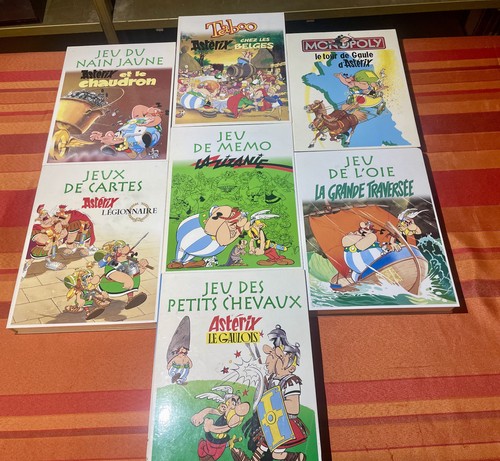 Lot jeux astérix - jeux, gaulois