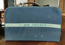 Valise tissu Vintage Air France/collection avion/aviation/old publicity suitcase