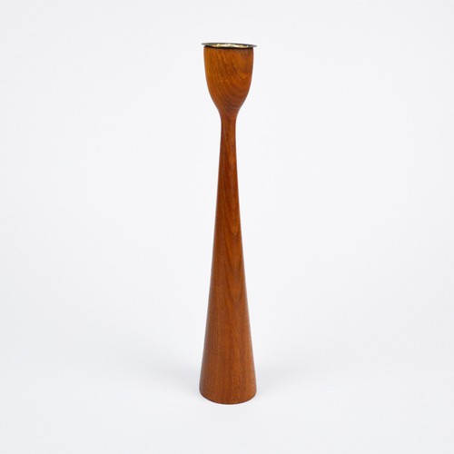 Porte bougies teck vintage - teck,