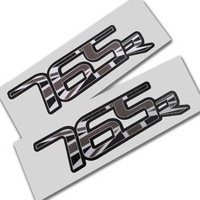 Britannique Moto Street Triple 765 R Union Drapeau Gris Stickers Décalques 2