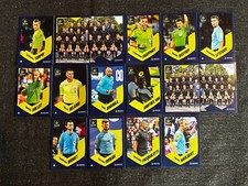 16 VIGNETTES STICKERS PANINI CHAMPIONNAT FOOT 2024 SET COMPLET ARBITRES