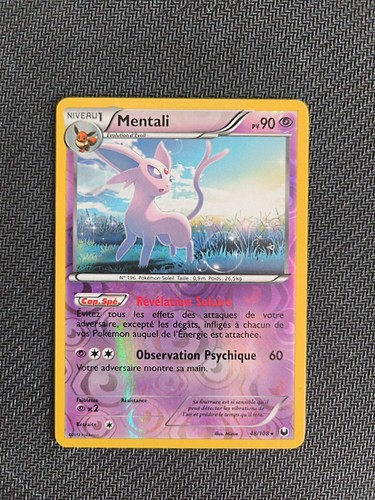 Carte pokémon mentali reverse - carte,