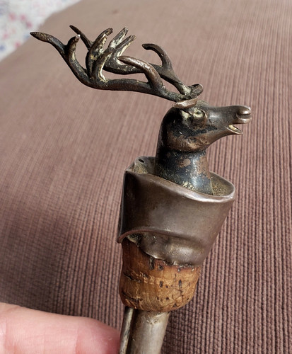 Ancien bouchon bouteille avec - ancien,