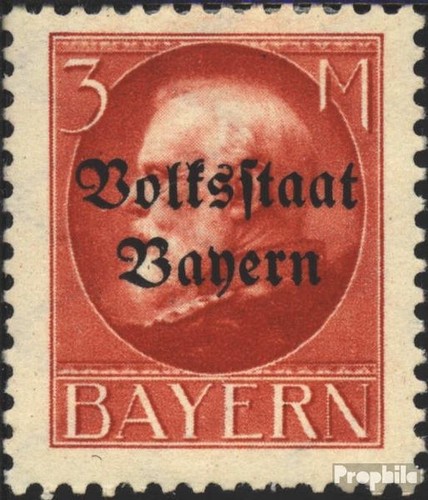 Timbres bavière 1919 130i - 1919, mi