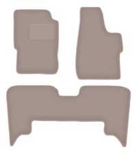 Tapis de sol en velours Beige