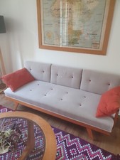 Canapé DAYBED Scandinave vintage bon état annéeS 60 70