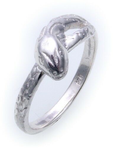 Bague serpent argent - serpent,