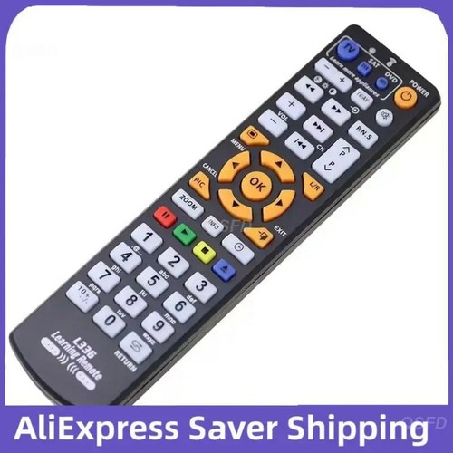 Telecommande universelle noir - telecommande,