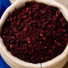 BISSAP-FLEURS D'HIBISCUS-oseille de Guinée-hibiscus - 100 Grammes