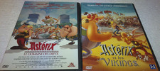 2 DVD - ASTERIX LE DOMAINE DES DIEUX + ASTERIX ET LES VIKINGS ° 2 DVD