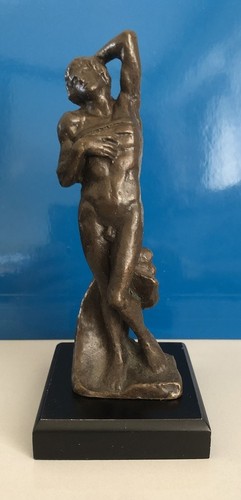 Statuette bronze - en,