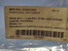 Wartsila W006922665 Printcard