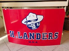 enseigne lumineuse H LANDERS