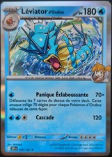Carte pokémon léviator - carte,