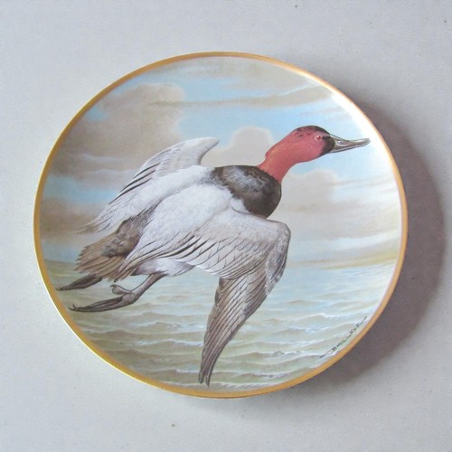 Franklin porcelain assiette - porcelain.,