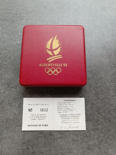 Coffret vide albertville - coffret,