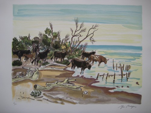 Brayer yves lithographie - brayer,