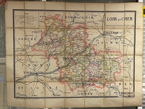 Ancienne carte format 127 x - 127,