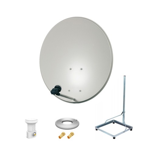 Kit parabole 80cm acier - kit,