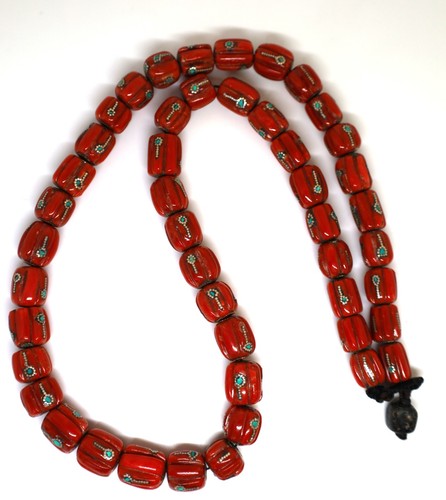 Ancien beau collier perles - ancien,