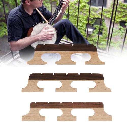 Pont banjo bois pour 5 - en,