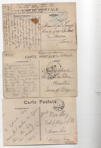 Carte postale obliteration - postale,
