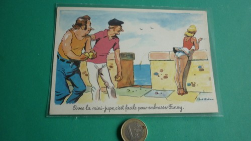 Cpsm humour petanque fanny - humour, /