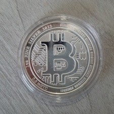 Bitcoin 2022 – 1 oz Silver