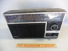 ANCIEN POSTE RADIO TRANSISTOR PHILIPS 282/MANQUE CACHE PILES/EN L 'ETAT 