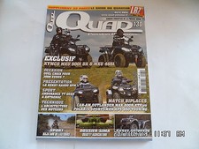 QUAD PASSION MAGAZINE N°130 04/2011 KYMCO MXU 500I MXU 465I KAWA KVF 750I EPS I3