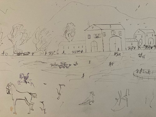 Beau grand dessin enfant - beau,