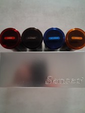 Accessoires cafetière SENSEO :  4 pots en métal pour vos dosettes  + et +