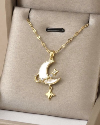 Collier femme acier inoxydable - collier,