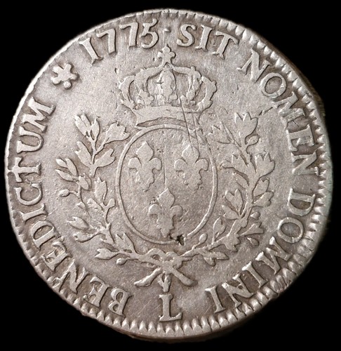 écu louisxvi 1775 - Écu, l