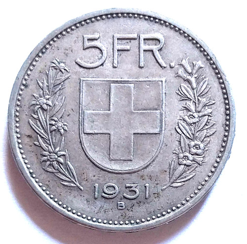 Suisse francs 1931 - suisse,