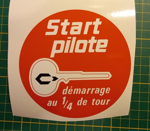 Sticker autocollant start - sticker,