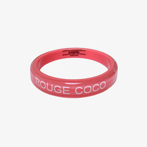 Bracelet chanel rose - rose, acrylique