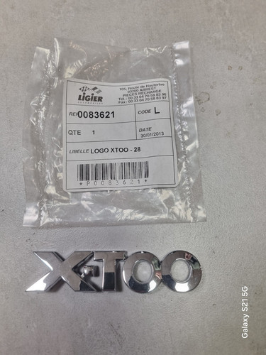 Ligier 0083621 logo - ligier, hayon