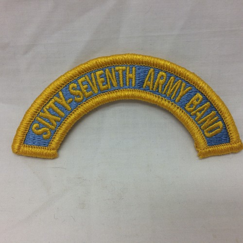 Vintage military arc tab patch - vintage,