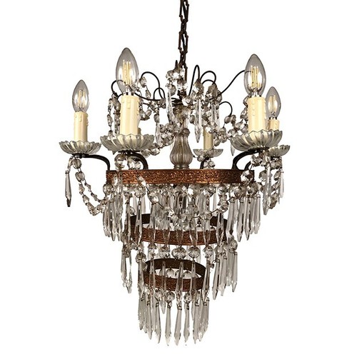 Lustre pendeloques de - à,