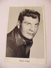 "Carte Photo Henri Vidal