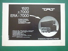 9/1970 PUB TRT EMETTEUR