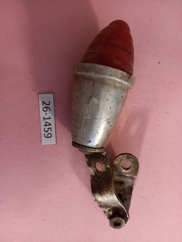 Feu arrière rouge alu vélo
