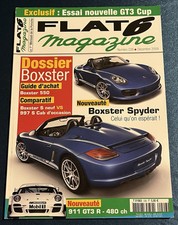 FLAT 6 Magazine Porsche 226 Décembre 2009 Dossier Boxster Spyder 911 GT3 R