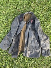 Ancienne Veste De Pompier 1940 Avec Insignes Rare Vêtements Veste Travail