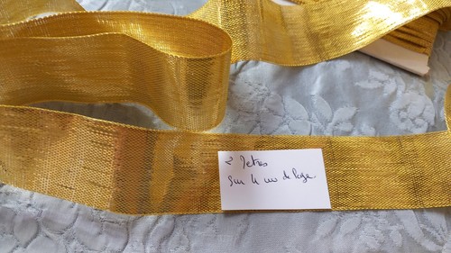 Ancien ruban lamé - lamé,